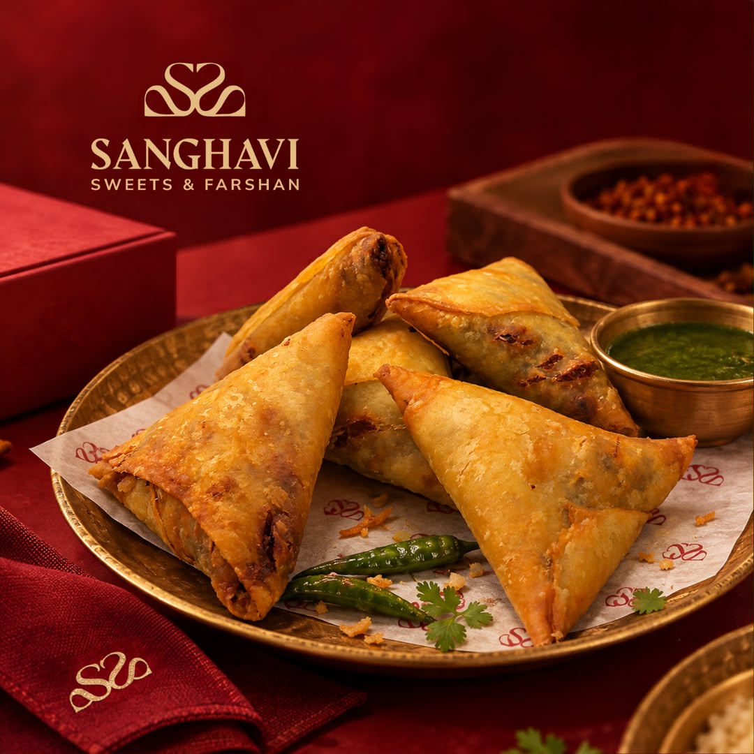 Cheese Corn Samosa